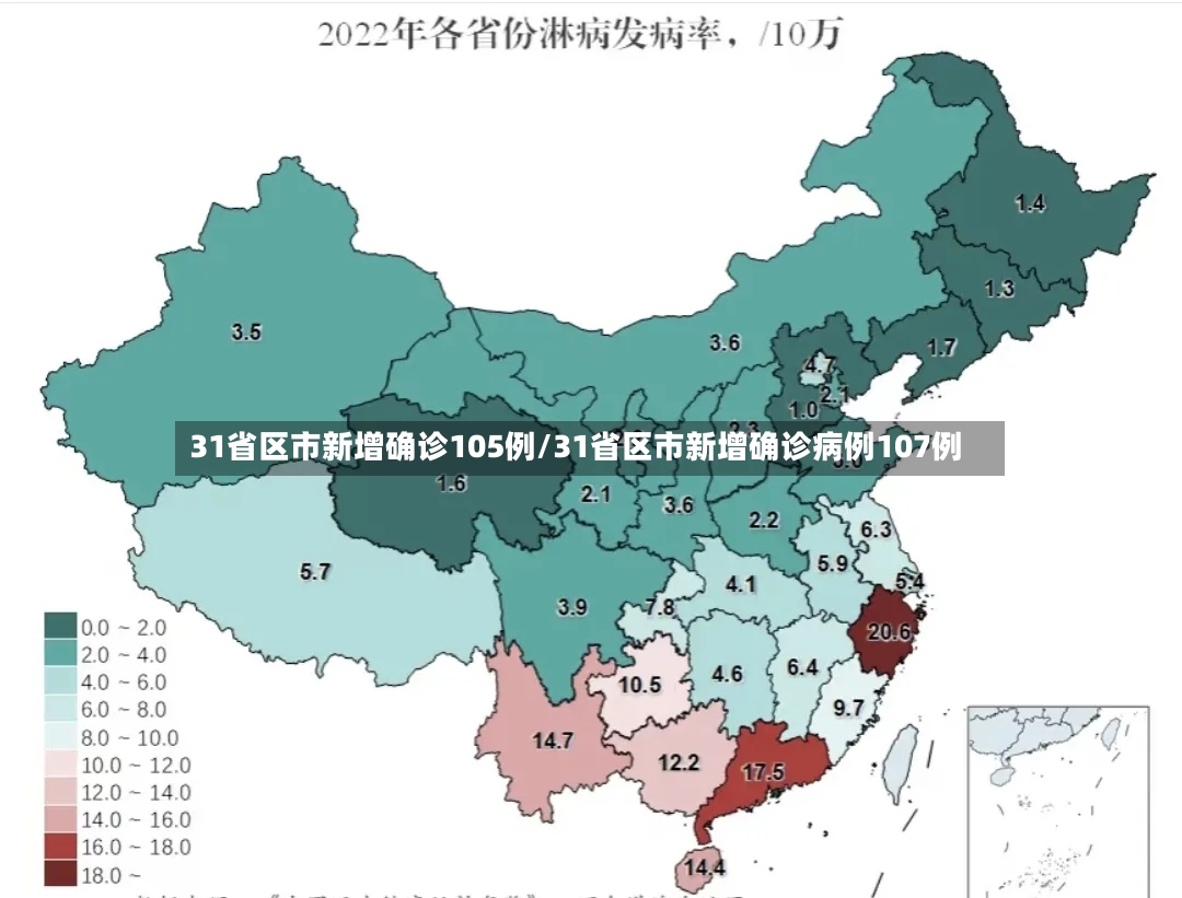 31省区市新增确诊105例/31省区市新增确诊病例107例